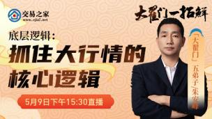 【大翟门·朱安峰】底层逻辑：抓住大行情的核心技巧
