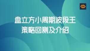 盘立方小周期波段王介绍