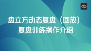 盘立方动态复盘（行情回放）复盘训练操作介绍